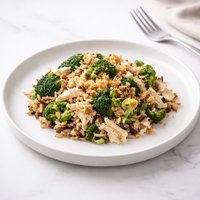 Wild Rice Broccoli Casserole