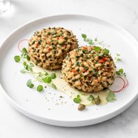 Wild Rice Crab Cakes