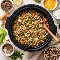 Wild Rice Hot Dish Crock Pot