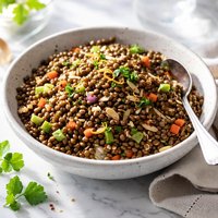 Wild Rice with French Green Lentils