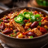 Wild West Chicken Chili
