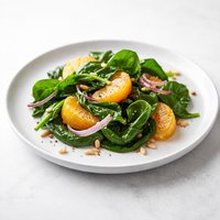 Wilted Spinach Mandarin
