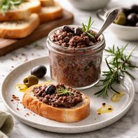 Wine and Black Olive Pate