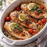 Wine Baked Chicken Breasts