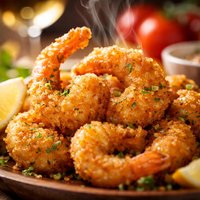 Wine Battered Shrimp