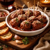 Wine Meatball Appetizer