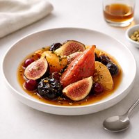 Winter Fruit Compote with Cognac