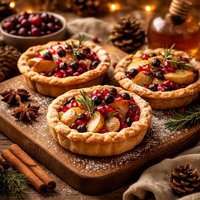 Winter Fruit Tarts