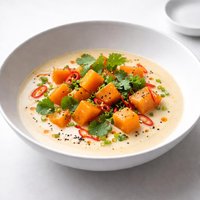 Winter Squash in Coconut Milk Fusion Soup