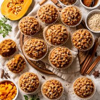 Winter Squash Spice Muffins