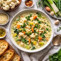 Winter White Vegetable Soup