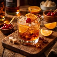 Wisconsin Brandy or Whiskey Old Fashioned