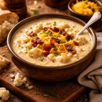 Wisconsin Cauliflower Cheese Soup