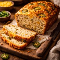 Wisconsin Cheddar Jalapeno Bread