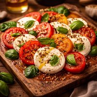 Wisconsin Fresh Mozzarella Tomato and Basil Salad