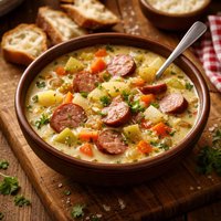 Wisconsin Sausage Soup
