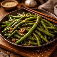 Wok Seared Sesame Green Beans