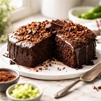 Won T Kill the Diet Chocolate Cinnamon Zucchini Cake