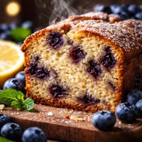 Wonderful Blueberry Pound Cake