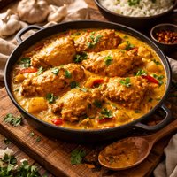 Wonderful Chicken W Curry Sauce