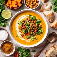 Wonderful Curried Sweet Potato Soup