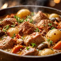 Wonderful Pork and Cider Casserole