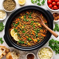 Wonderful Slow Cooker Lentils