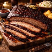 Wonderful Smokey Oven Barbecued Brisket