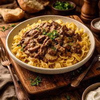 Wonderful Stroganoff