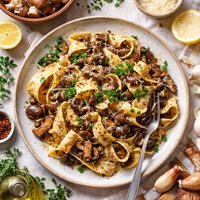 Woodsy Mushroom Pasta