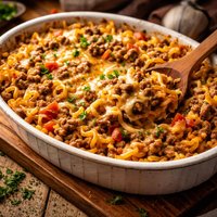 World Famous Hamburger Casserole