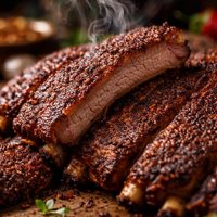 World Famous Rendezvous Dry Bbq Ribs