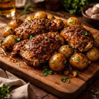 World Series Chicken and New Potatoes