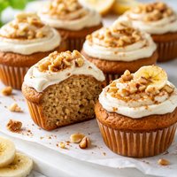 Ww 2 Points Frosted Banana Bread Muffins