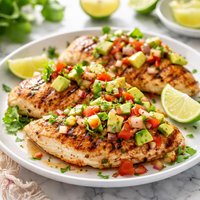 Ww 3 Points Grilled Chicken and Key Lime Salsa