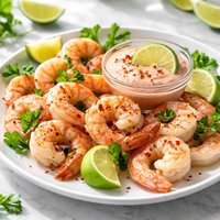 Ww 3 Points Shrimp with Key Lime Cocktail Sauce