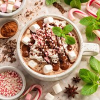 Ww 3 Pt Big Mug of Mint Hot Chocolate