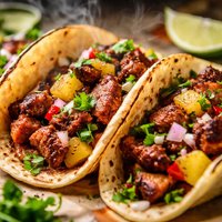 Ww 5 Points Pork Pineapple and Chile Tacos