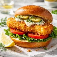 Ww 6 Point Fried Fish Sandwich