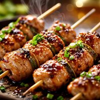 Ww 7 Points Chicken Yakitori Kebabs