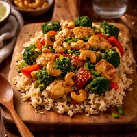 Ww 8 Points Cashew Chicken