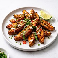 Ww Crispy Barbecued Sweet Potatoes