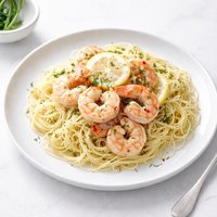 Ww Dilled Shrimp with Angel Hair Pasta
