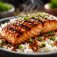 Ww Grilled Salmon with Teriyaki Sauce 4 Points
