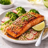 Ww Honey Glazed Salmon with Wasabi 4 Points