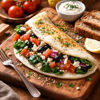 Ww Inspired Greek Infused Egg White Omelet