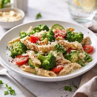 Ww Vegetable with Alfredo Sauce