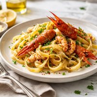 Yabbie or Crayfish Fettuccine