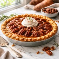 Yam Pecan Pie