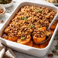 Yams with Streusel Topping